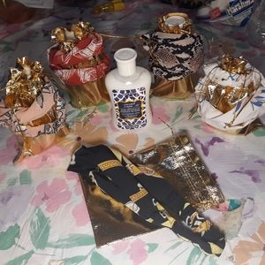 5 Pc Set. Vanilla Rasberry & Coconut Rose Lotions